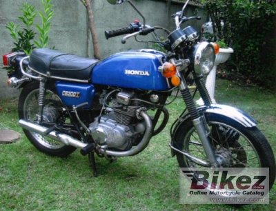 1976 Honda CB 200 disc photo